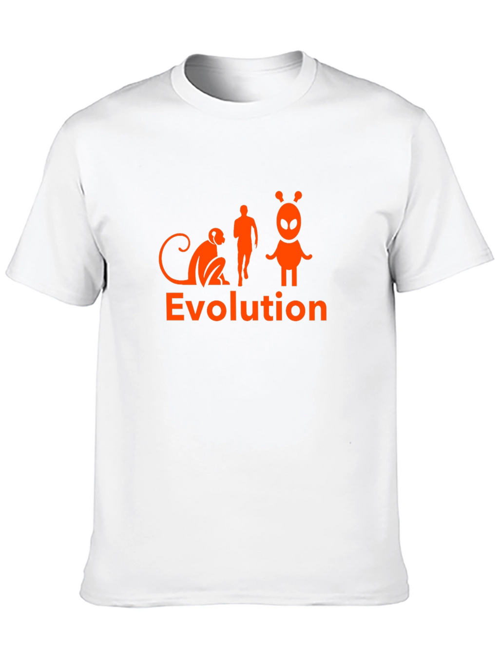 Evolution Alien Black T-Shirt