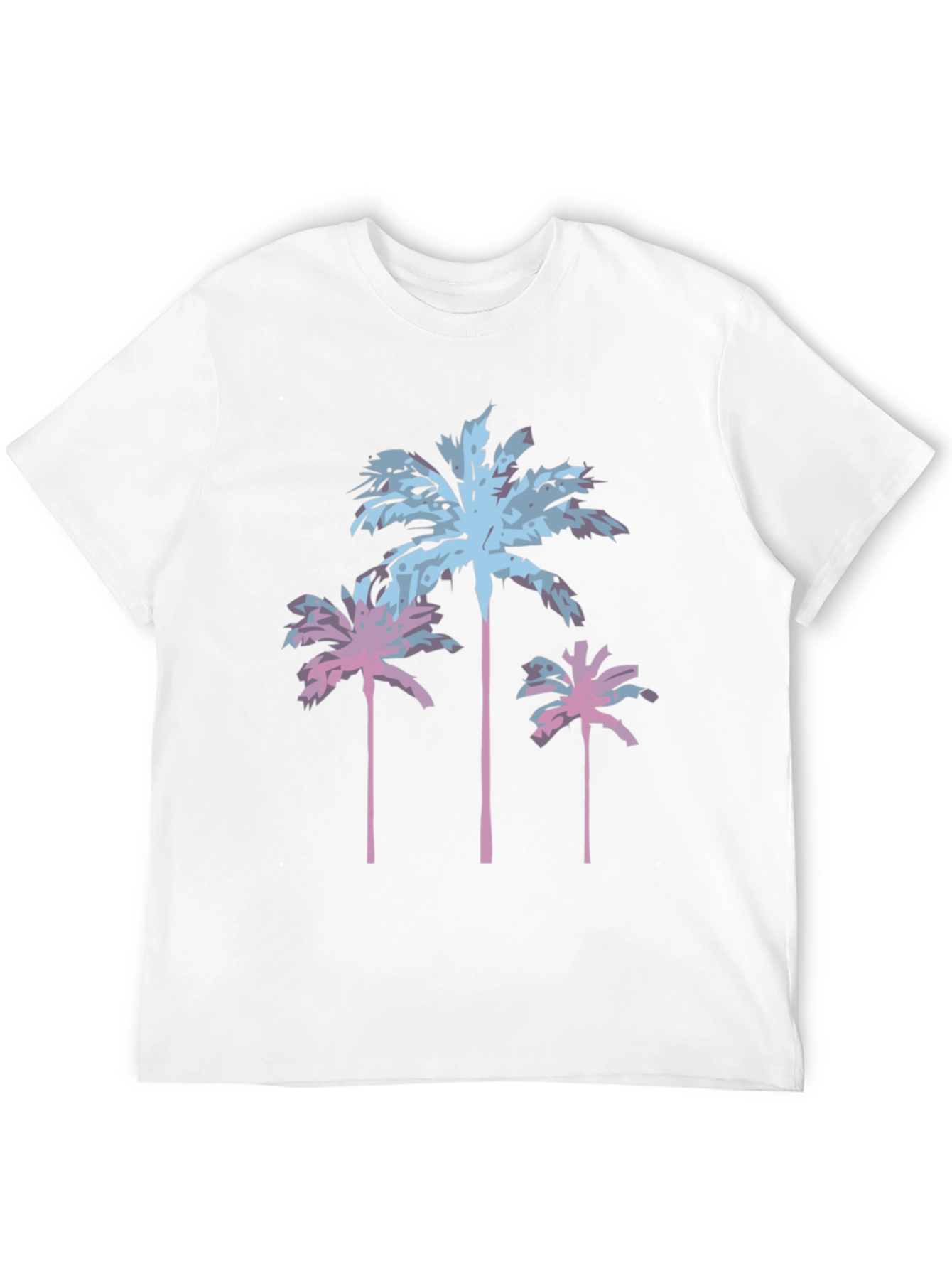 Retro Palm Tree Graphic T-Shirt