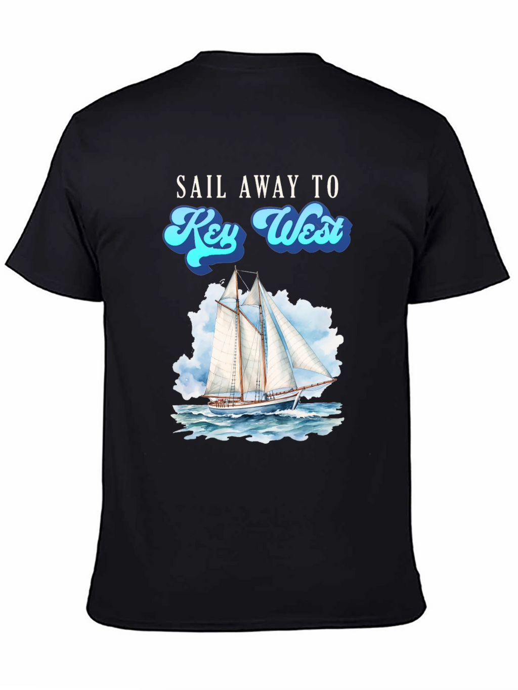 Sail Away to Key West T-Shirt - Nautical Tee
