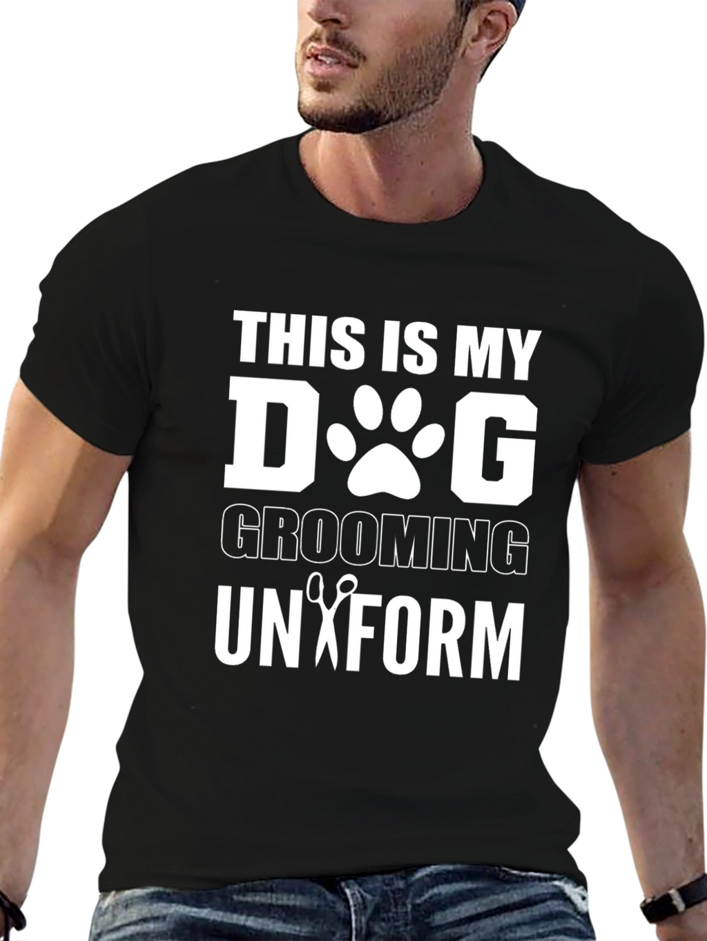 Dog Grooming Uniform T-Shirt
