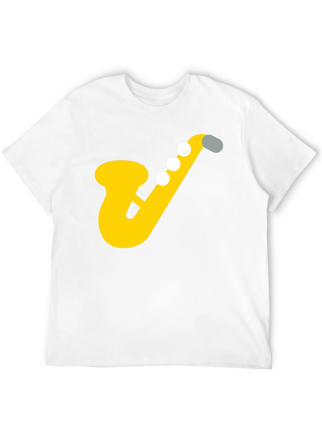Saxophone Graphic Tee - Musicians Black T-Shirt