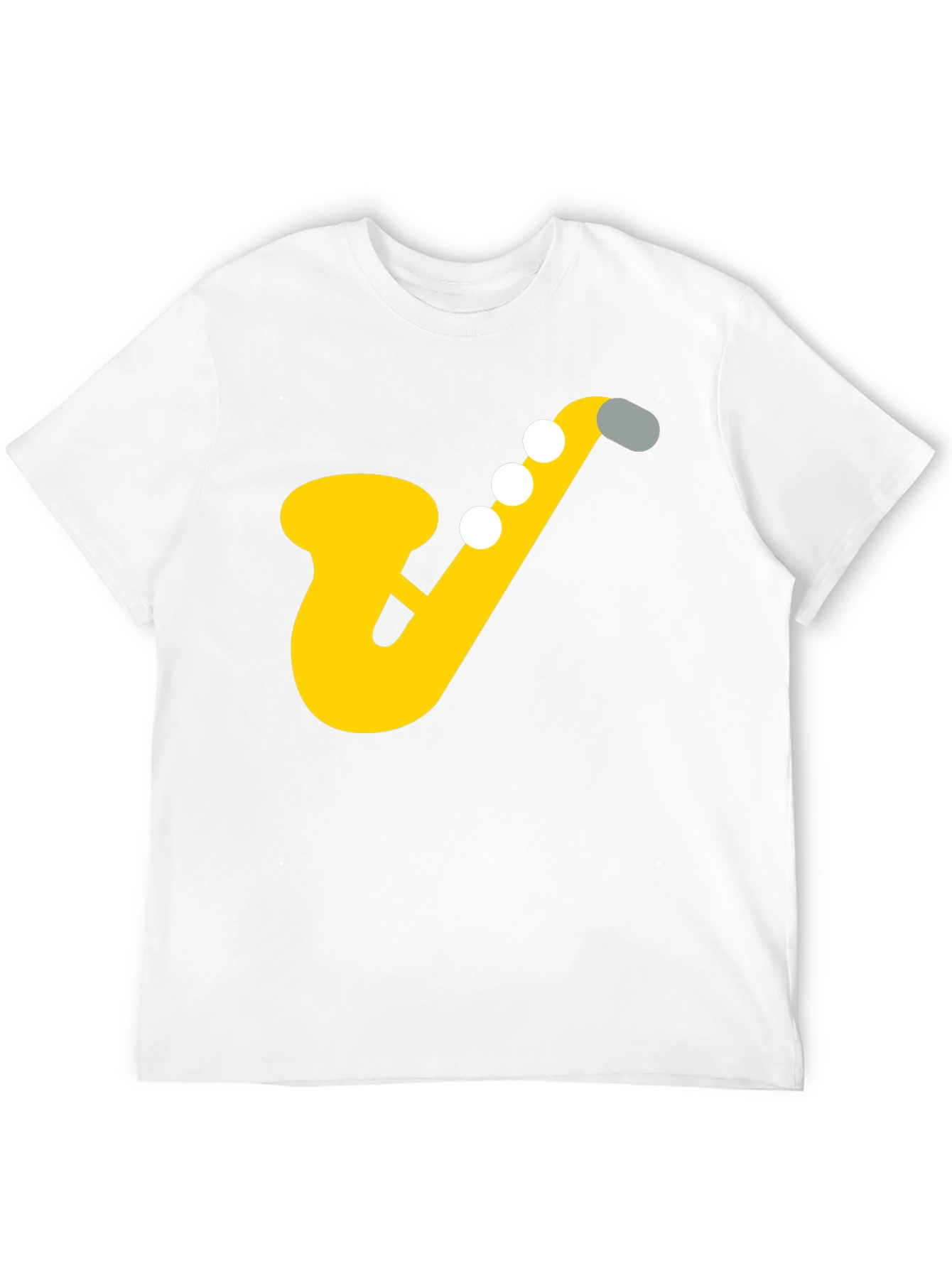 Saxophone Graphic Tee - Musicians Black T-Shirt