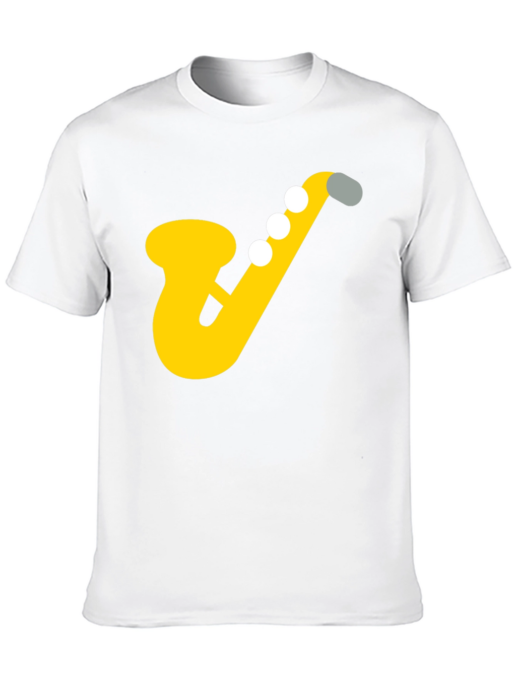 Saxophone Graphic Tee - Musicians Black T-Shirt