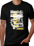 HODL Bitcoin 2023 Black Graphic T-Shirt