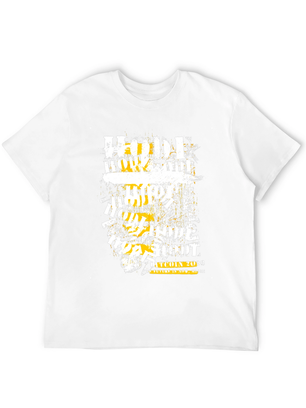 HODL Bitcoin 2023 Black Graphic T-Shirt