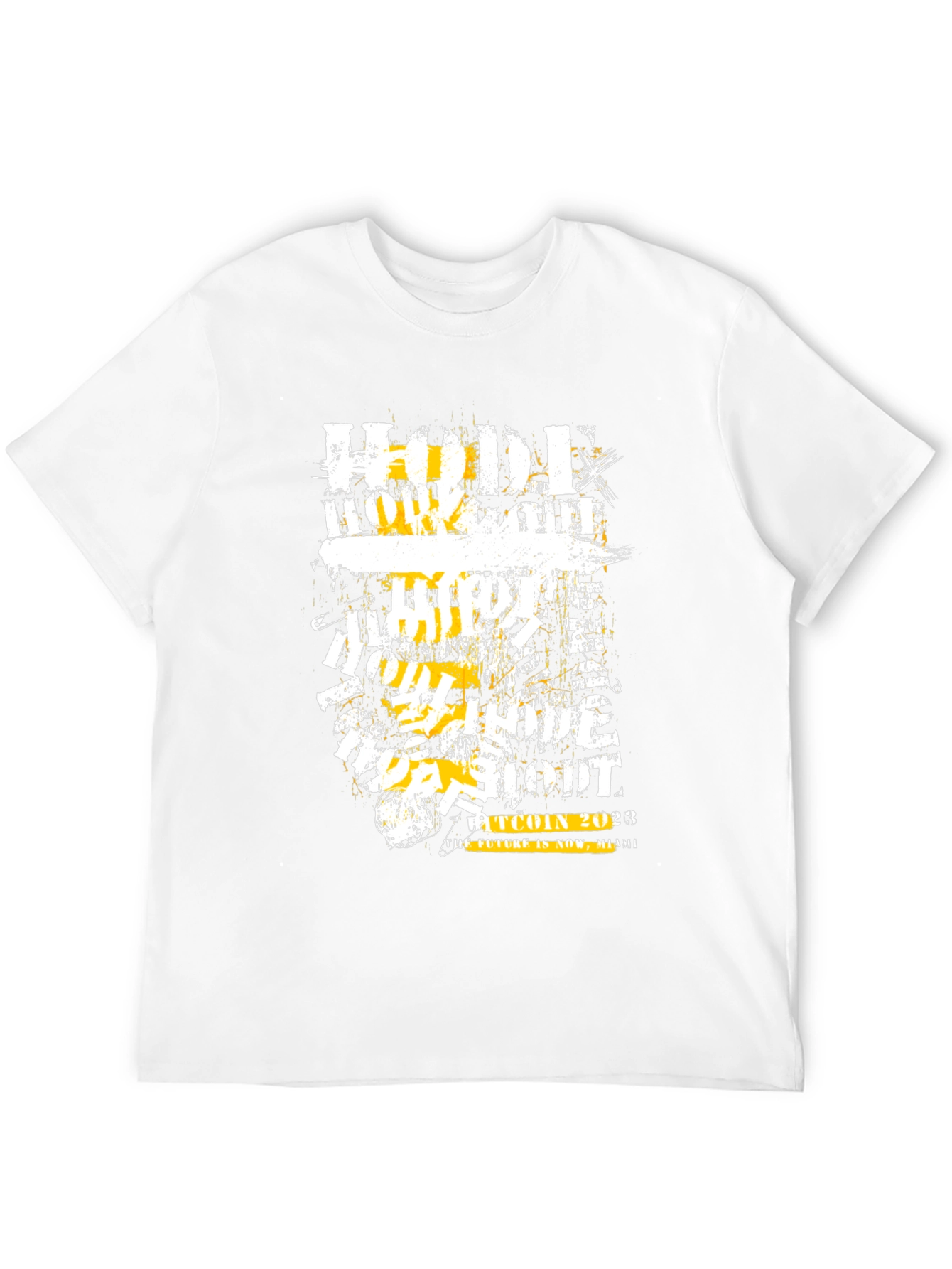 HODL Bitcoin 2023 Black Graphic T-Shirt