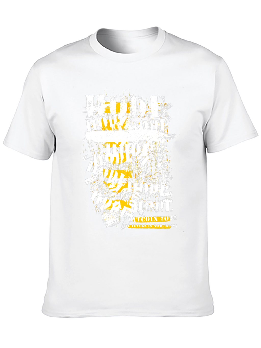 HODL Bitcoin 2023 Black Graphic T-Shirt