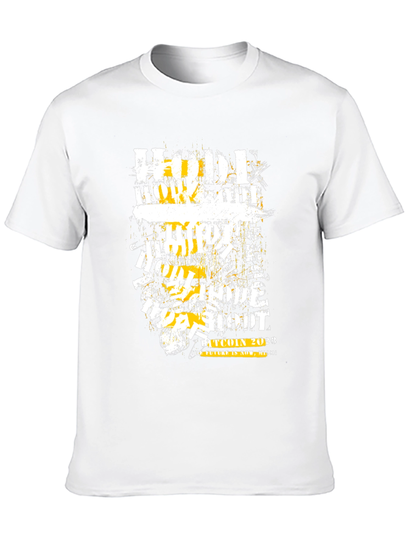 HODL Bitcoin 2023 Black Graphic T-Shirt