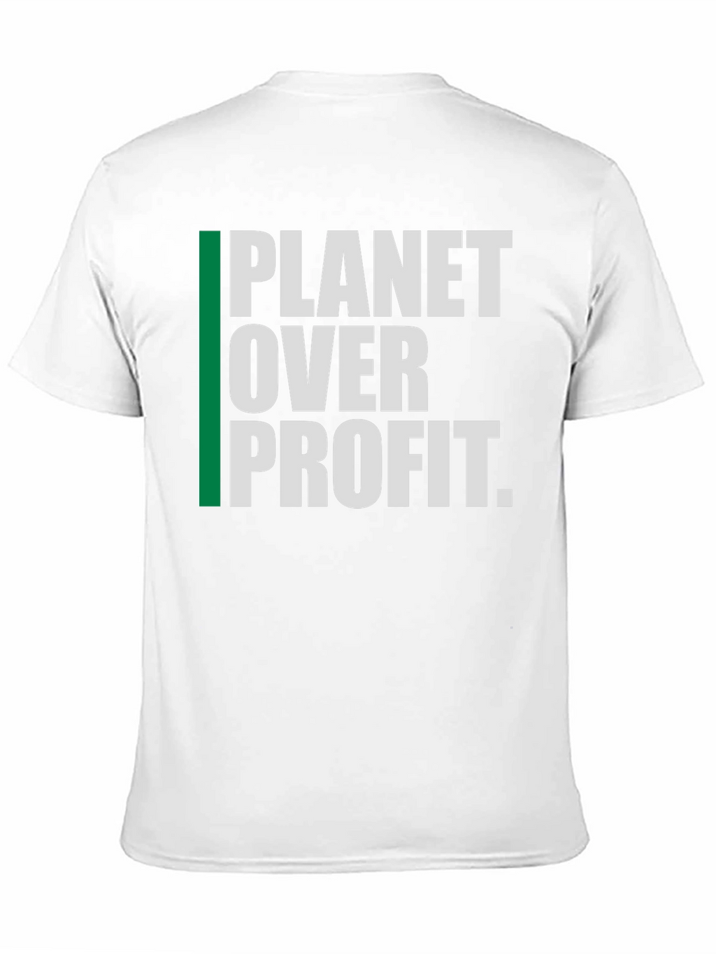 Planet Over Profit Graphic Tee - Eco-Conscious Fashion