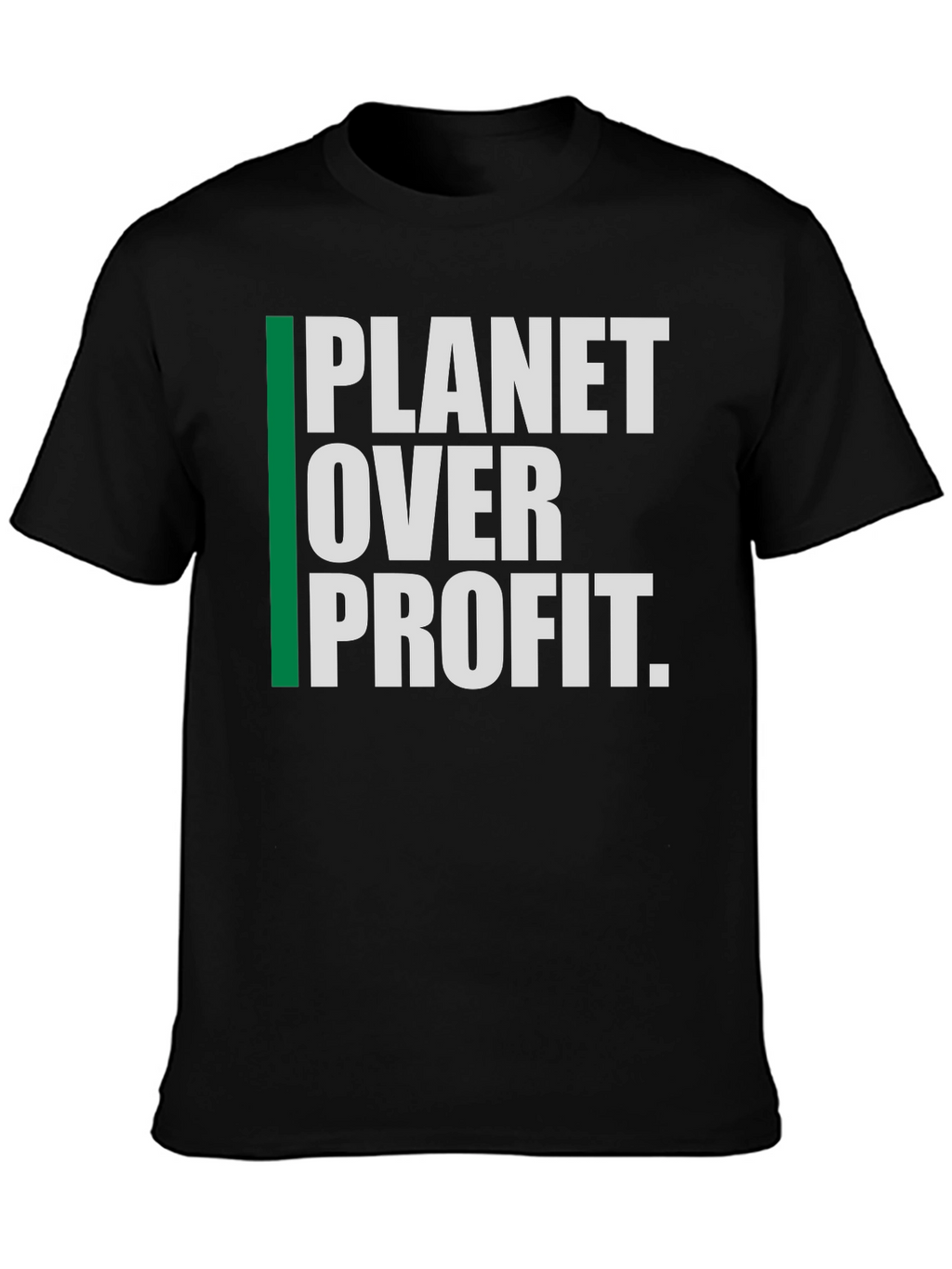 Planet Over Profit Graphic Tee - Eco-Conscious Fashion