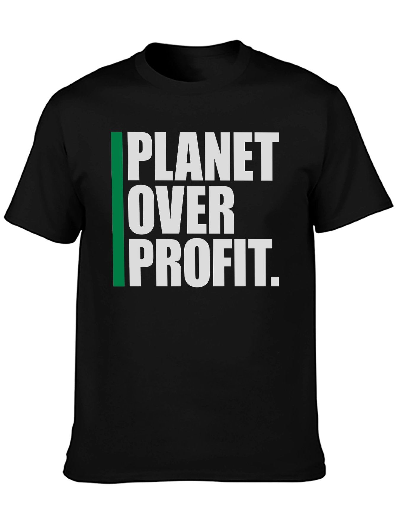Planet Over Profit Graphic Tee - Eco-Conscious Fashion