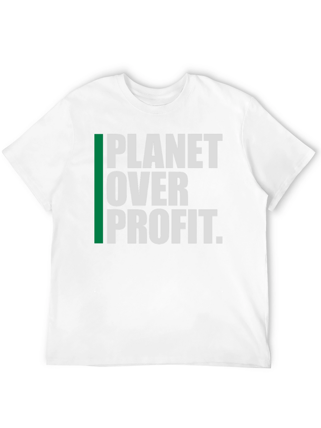 Planet Over Profit Graphic Tee - Eco-Conscious Fashion