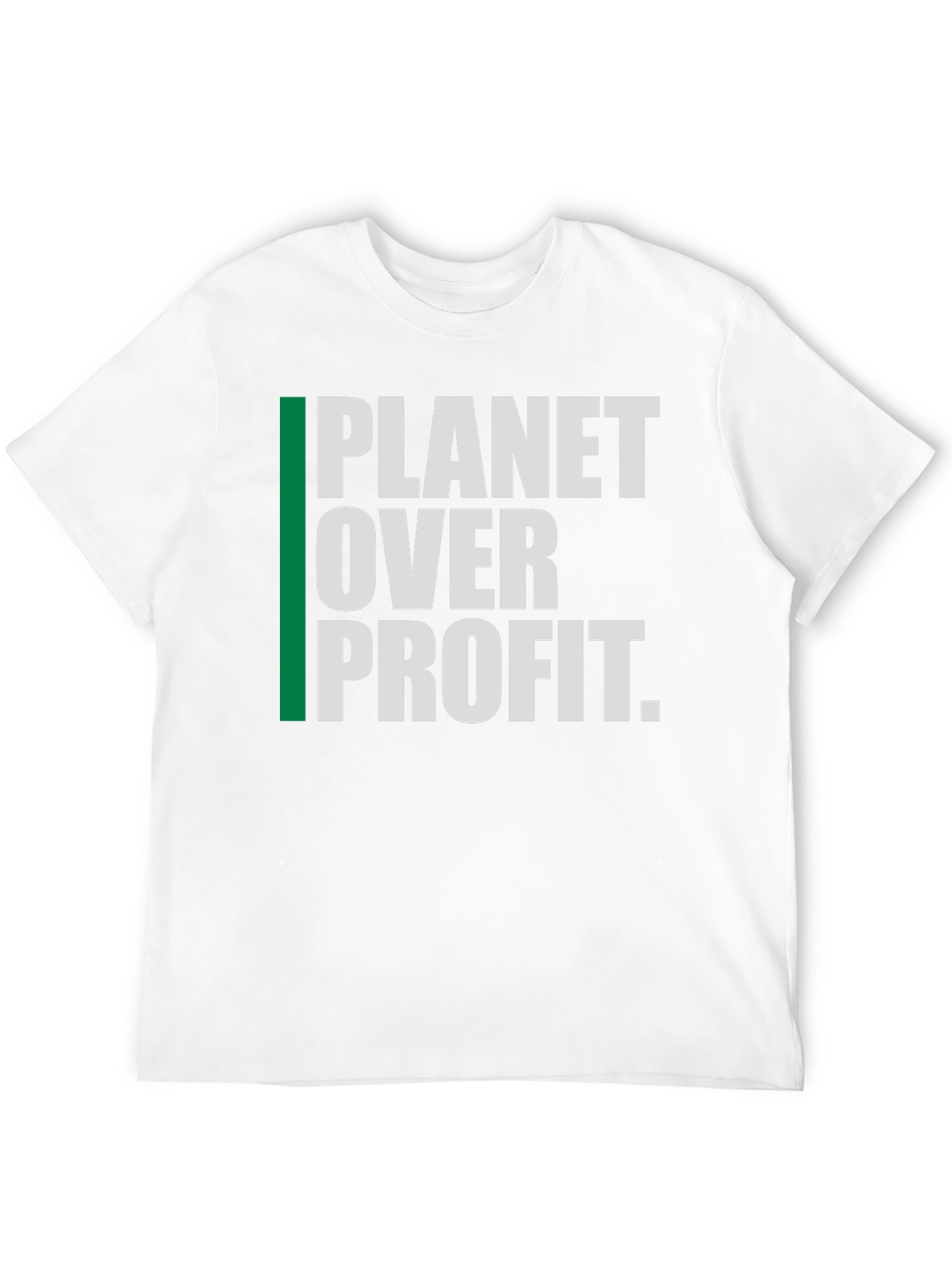 Planet Over Profit Graphic Tee - Eco-Conscious Fashion