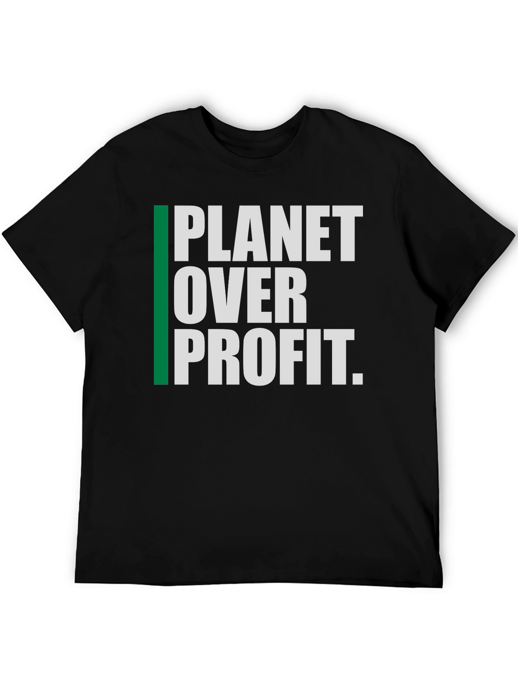 Planet Over Profit Graphic Tee - Eco-Conscious Fashion