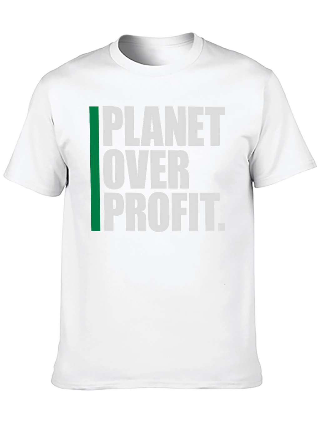 Planet Over Profit Graphic Tee - Eco-Conscious Fashion