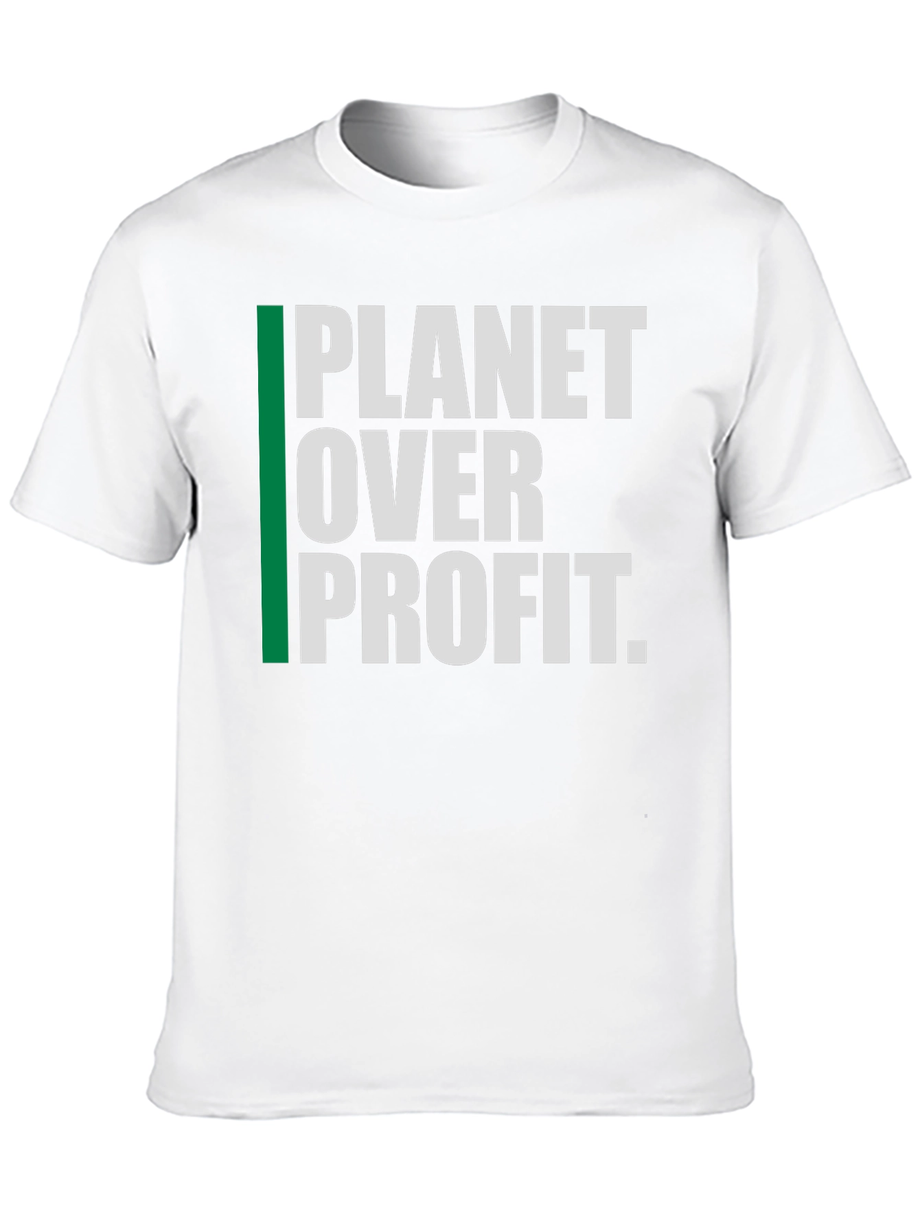 Planet Over Profit Graphic Tee - Eco-Conscious Fashion