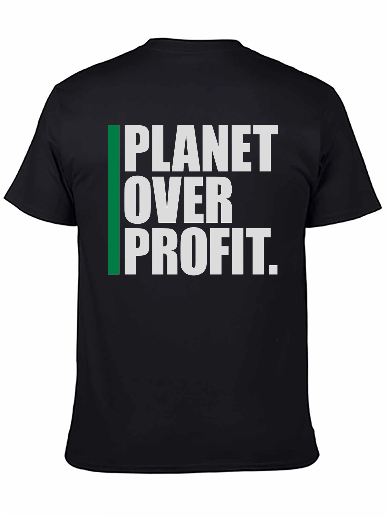 Planet Over Profit Graphic Tee - Eco-Conscious Fashion
