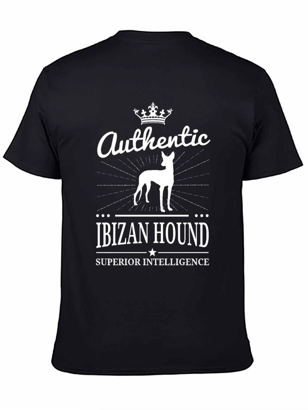 Authentic Ibizan Hound Superior Intelligence Tee