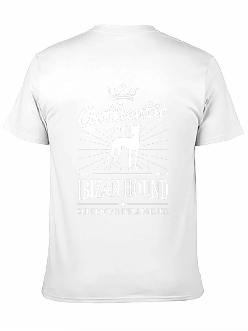 Authentic Ibizan Hound Superior Intelligence Tee