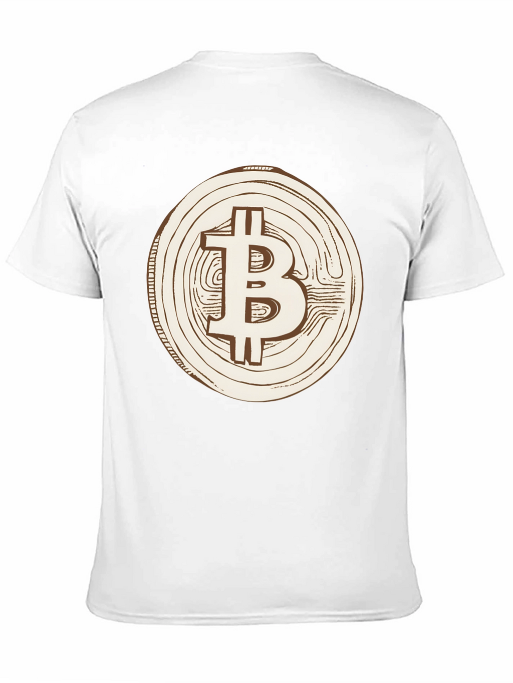 Bitcoin Logo Graphic Tee - Crypto Currency Fan Shirt