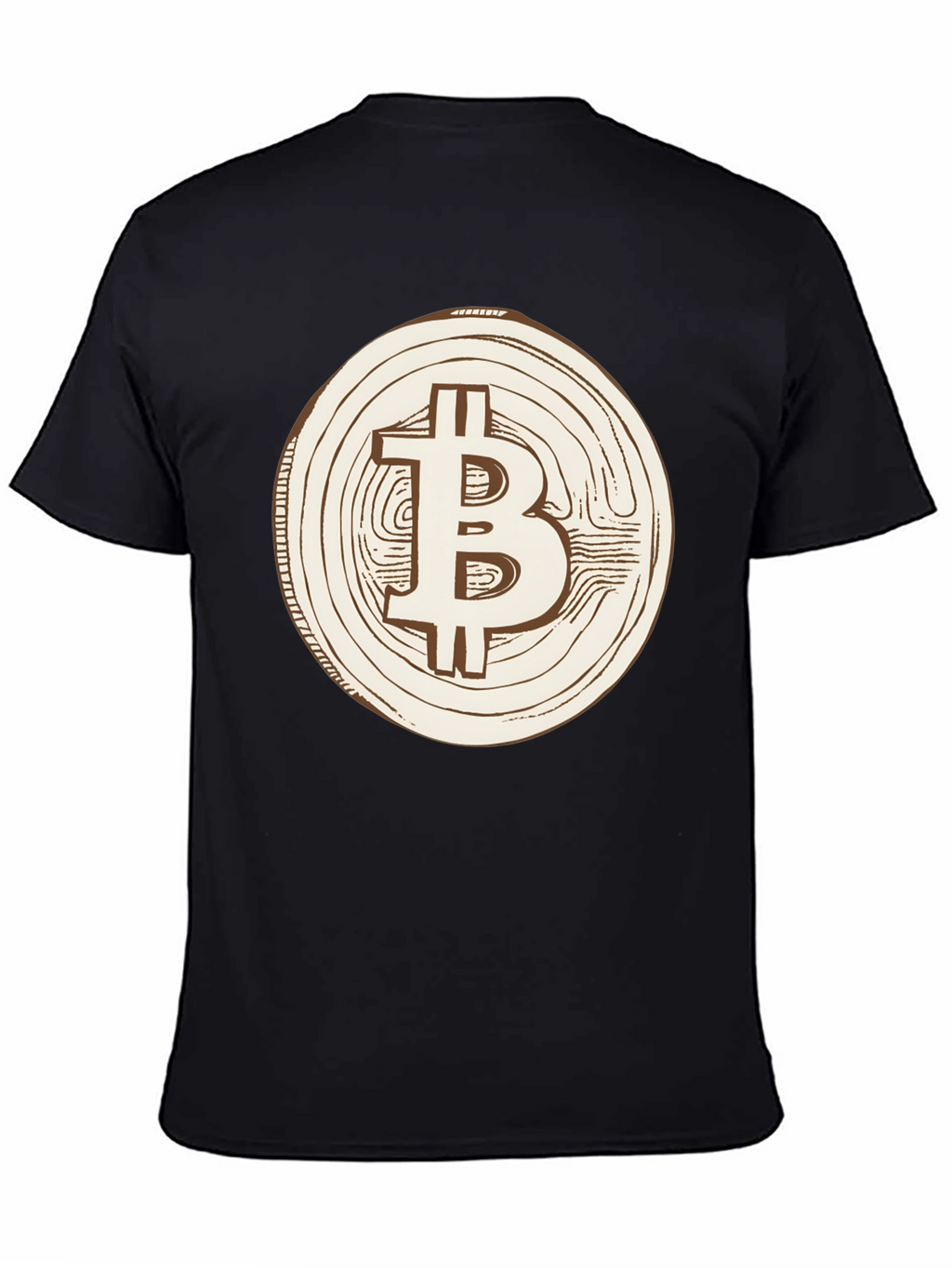 Bitcoin Logo Graphic Tee - Crypto Currency Fan Shirt