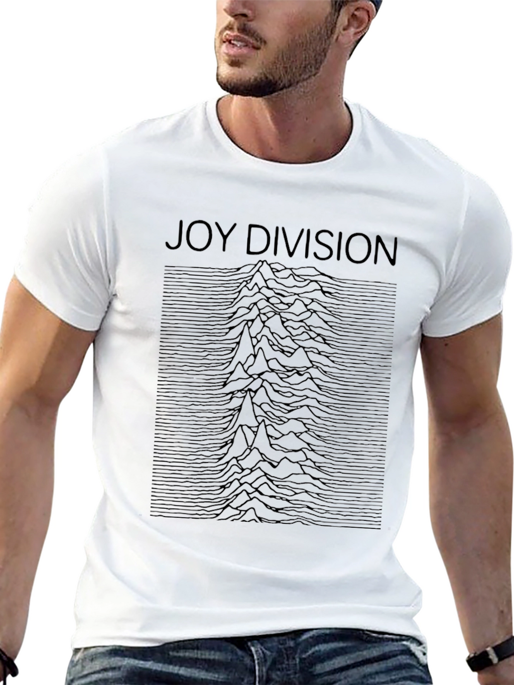 Joy Division Unknown Pleasures Graphic T-Shirt