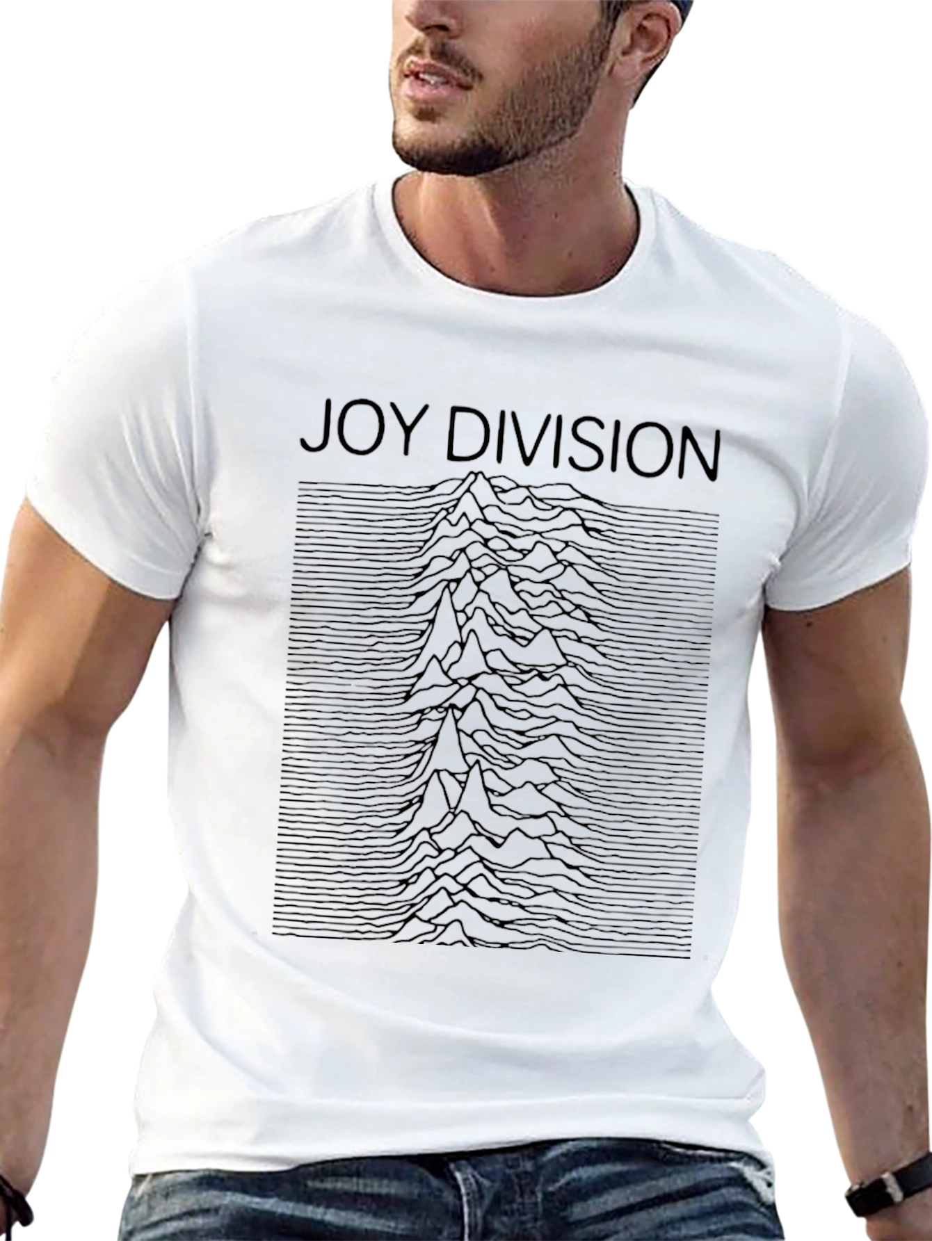 Joy Division Unknown Pleasures Graphic T-Shirt