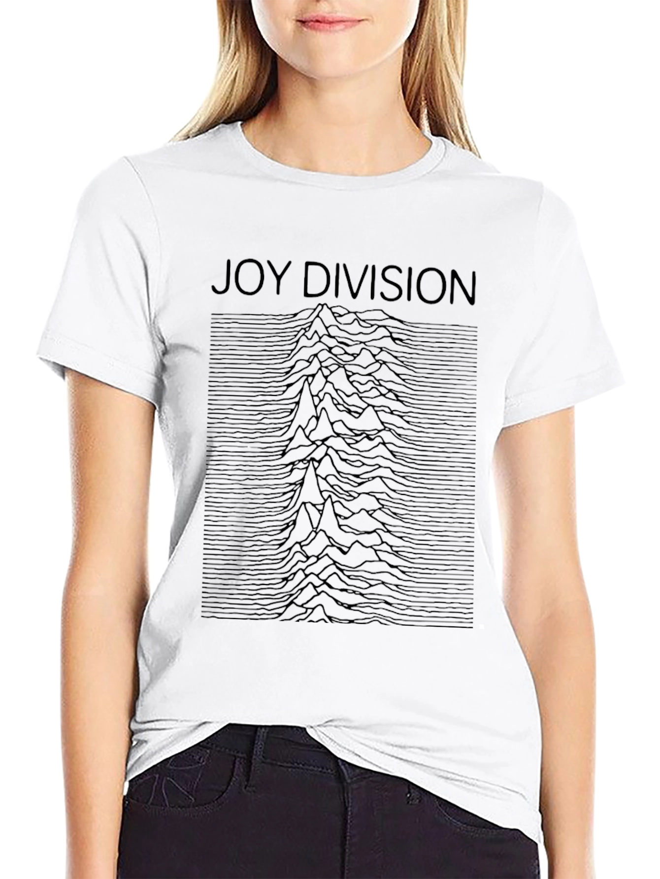 Joy Division Unknown Pleasures Graphic T-Shirt