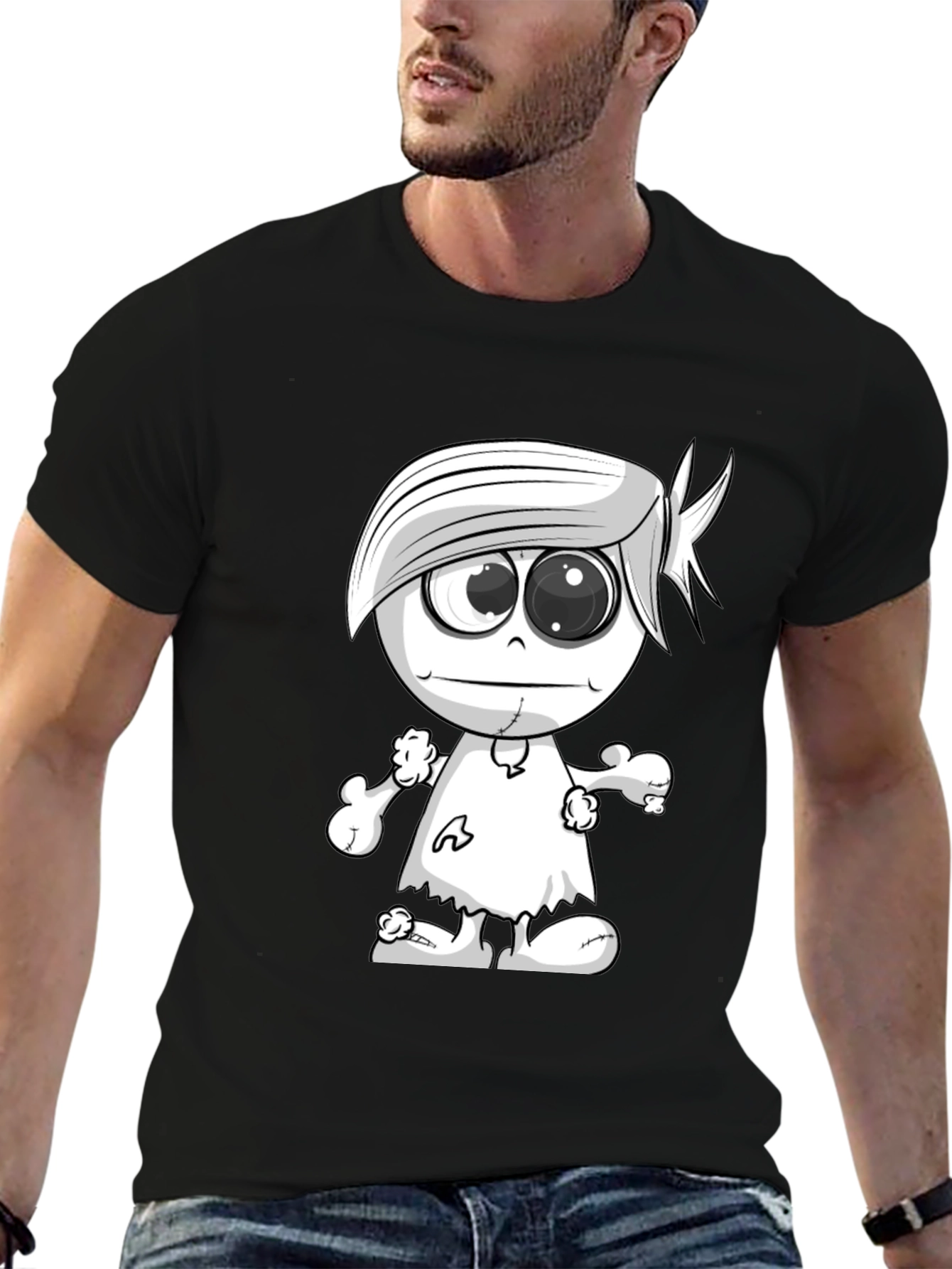 Cartoon Zombie Graphic Tee