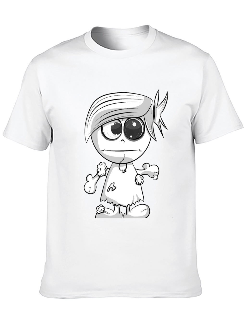 Cartoon Zombie Graphic Tee