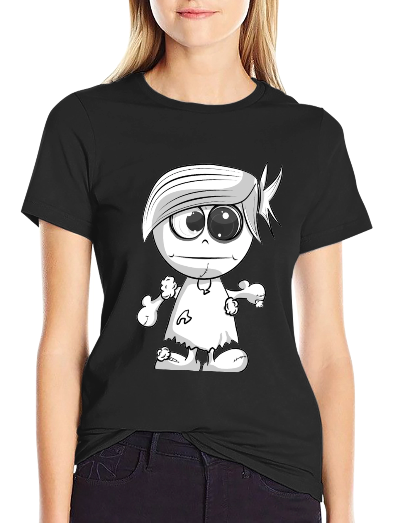 Cartoon Zombie Graphic Tee