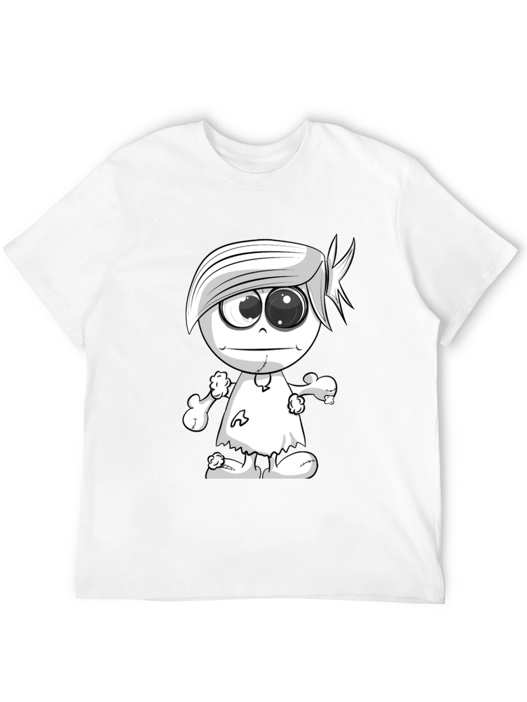 Cartoon Zombie Graphic Tee