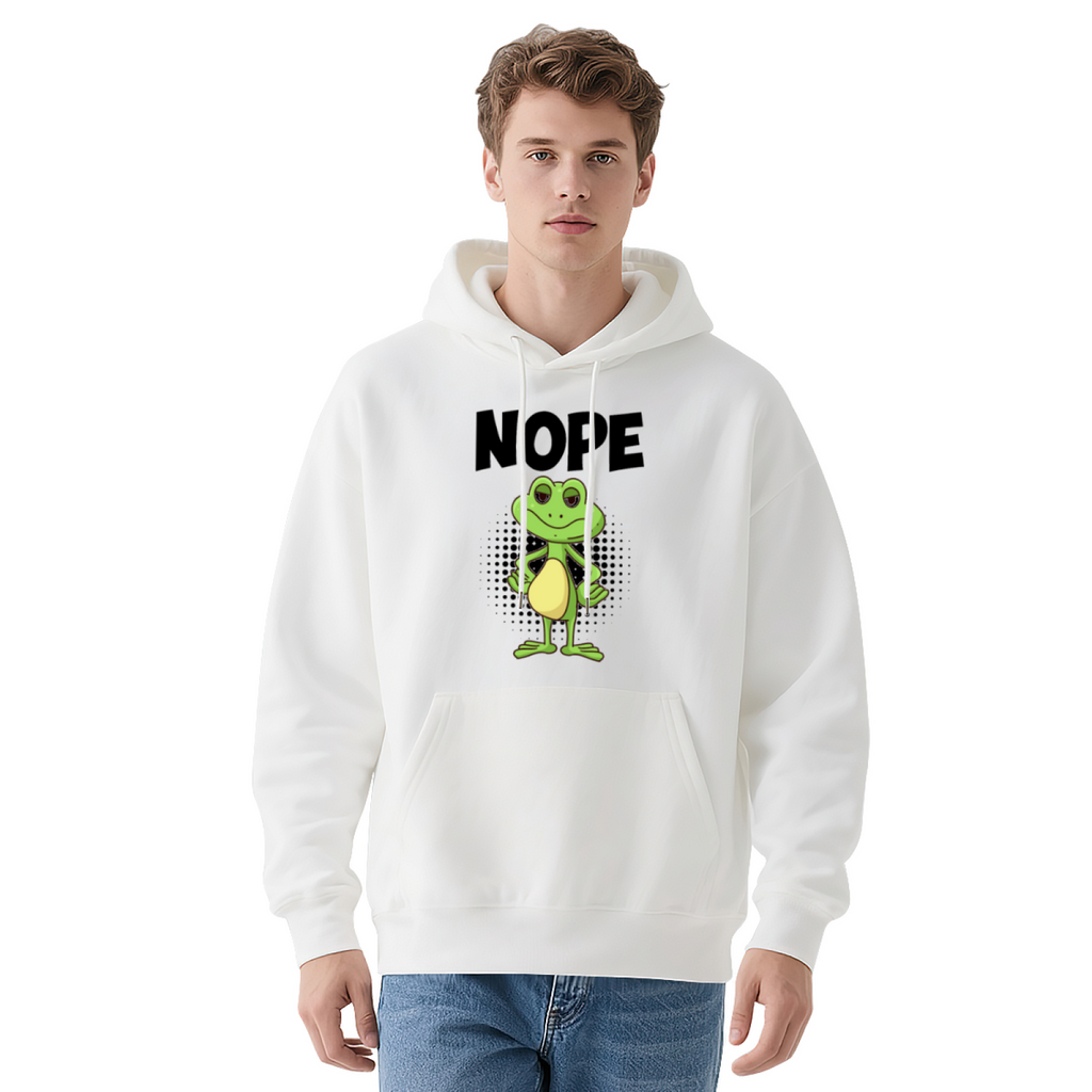 Edgy Streetwear Hoodie - Dark Art Design Pullover #0552