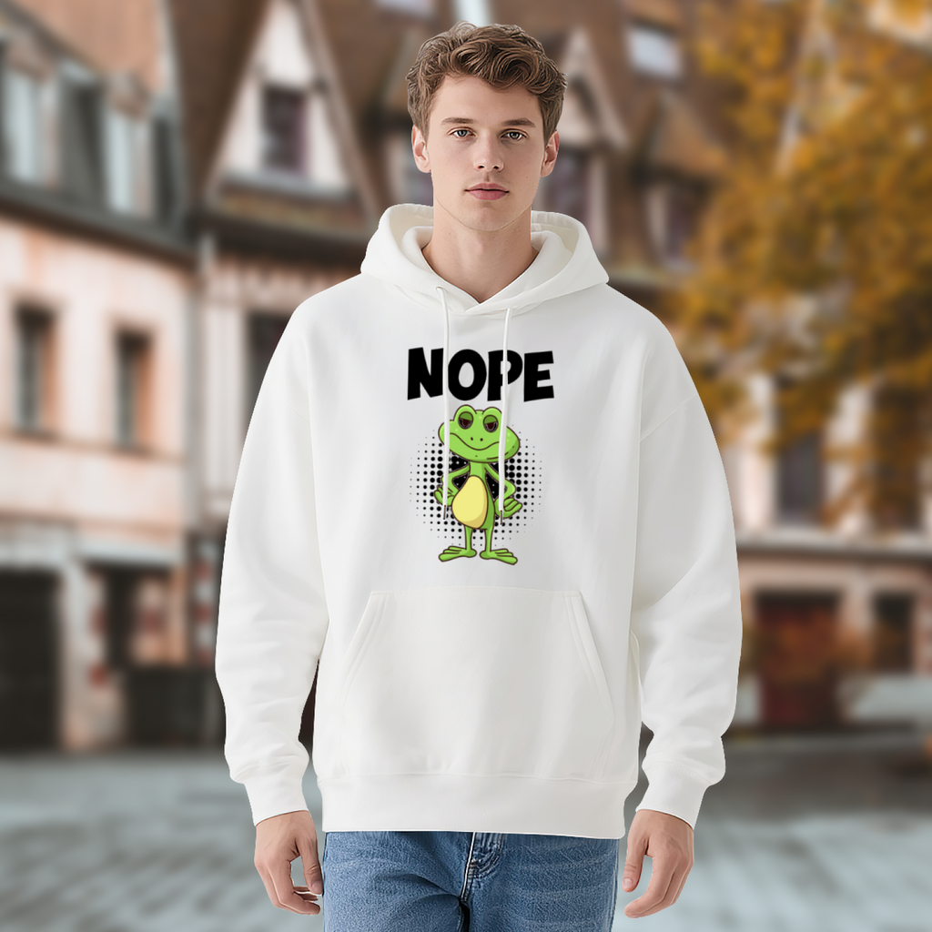 Edgy Streetwear Hoodie - Dark Art Design Pullover #0552