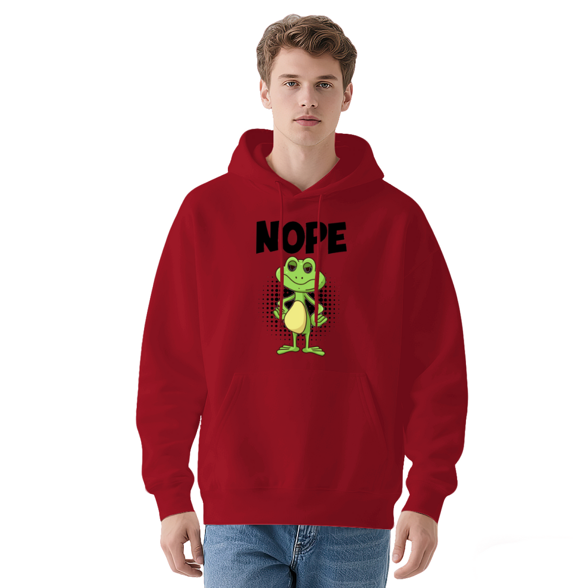 Edgy Streetwear Hoodie - Dark Art Design Pullover #0552