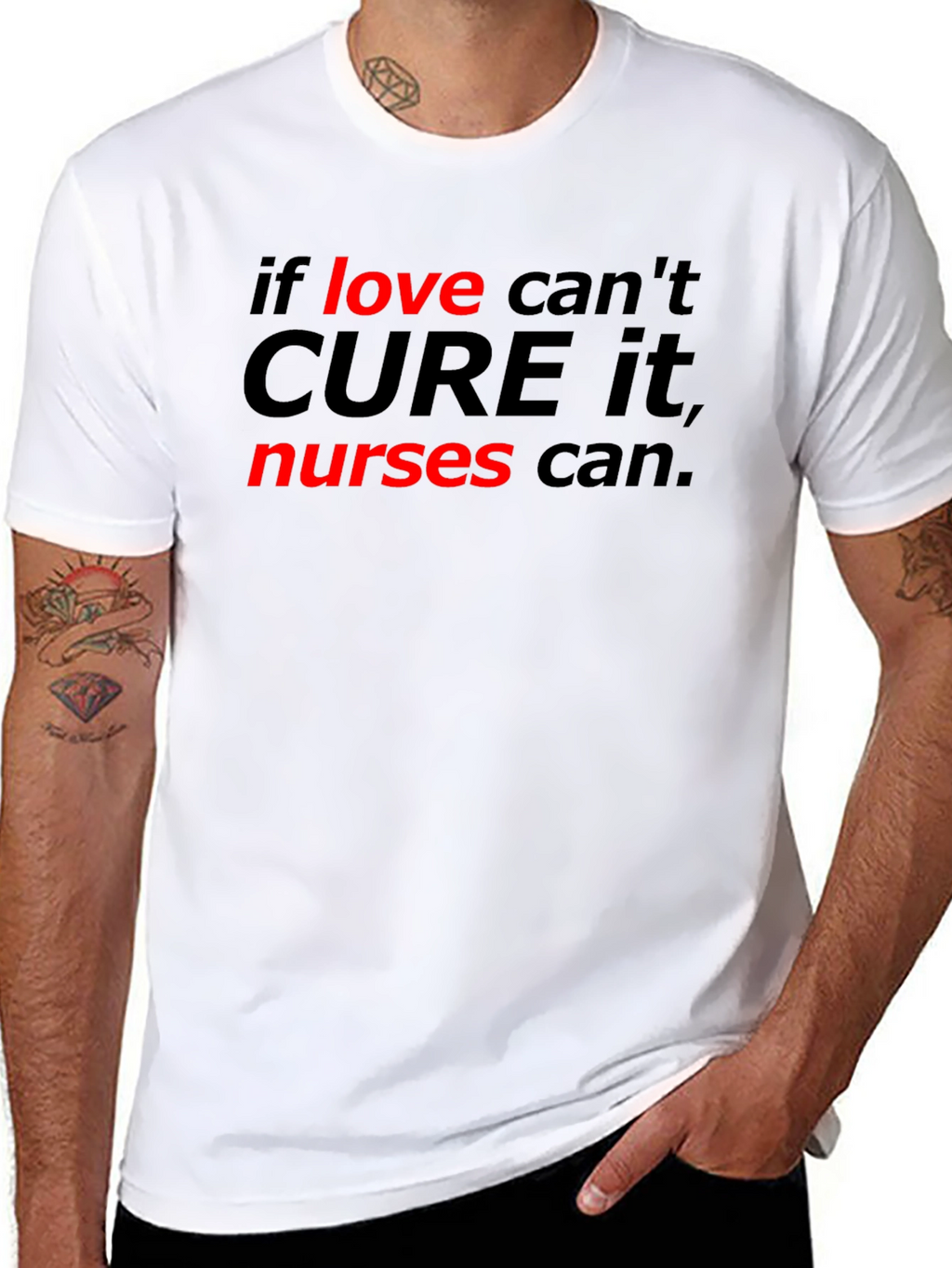 Nurses Can Cure It Tee