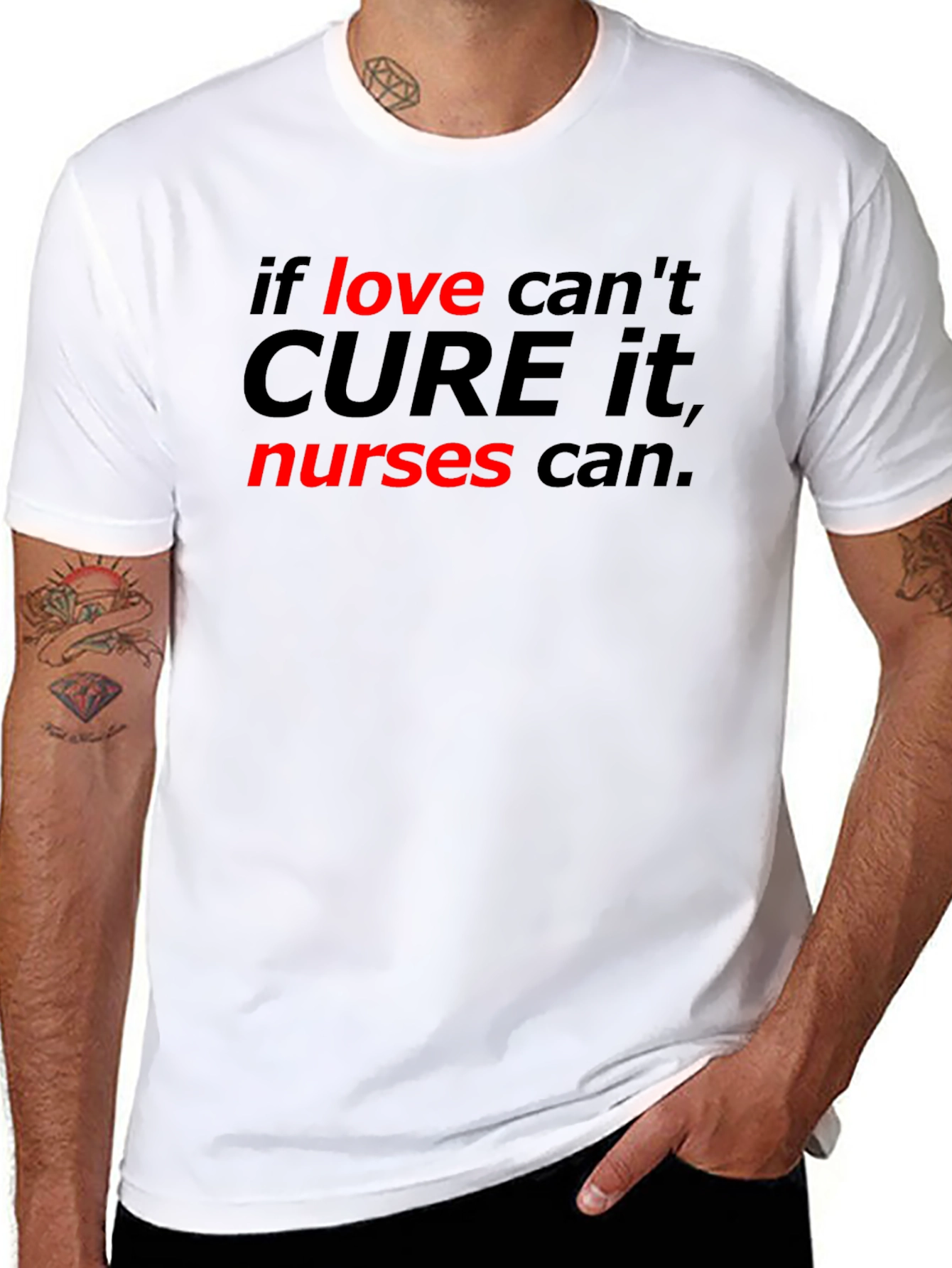 Nurses Can Cure It Tee