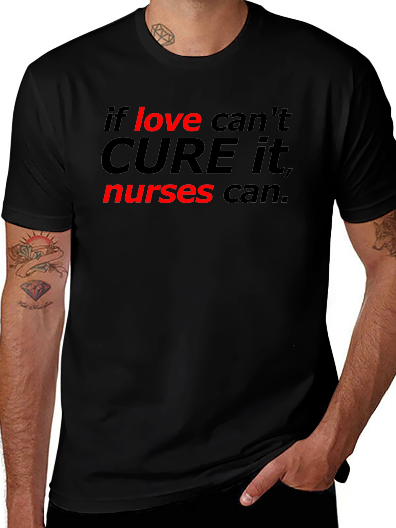 Nurses Can Cure It Tee