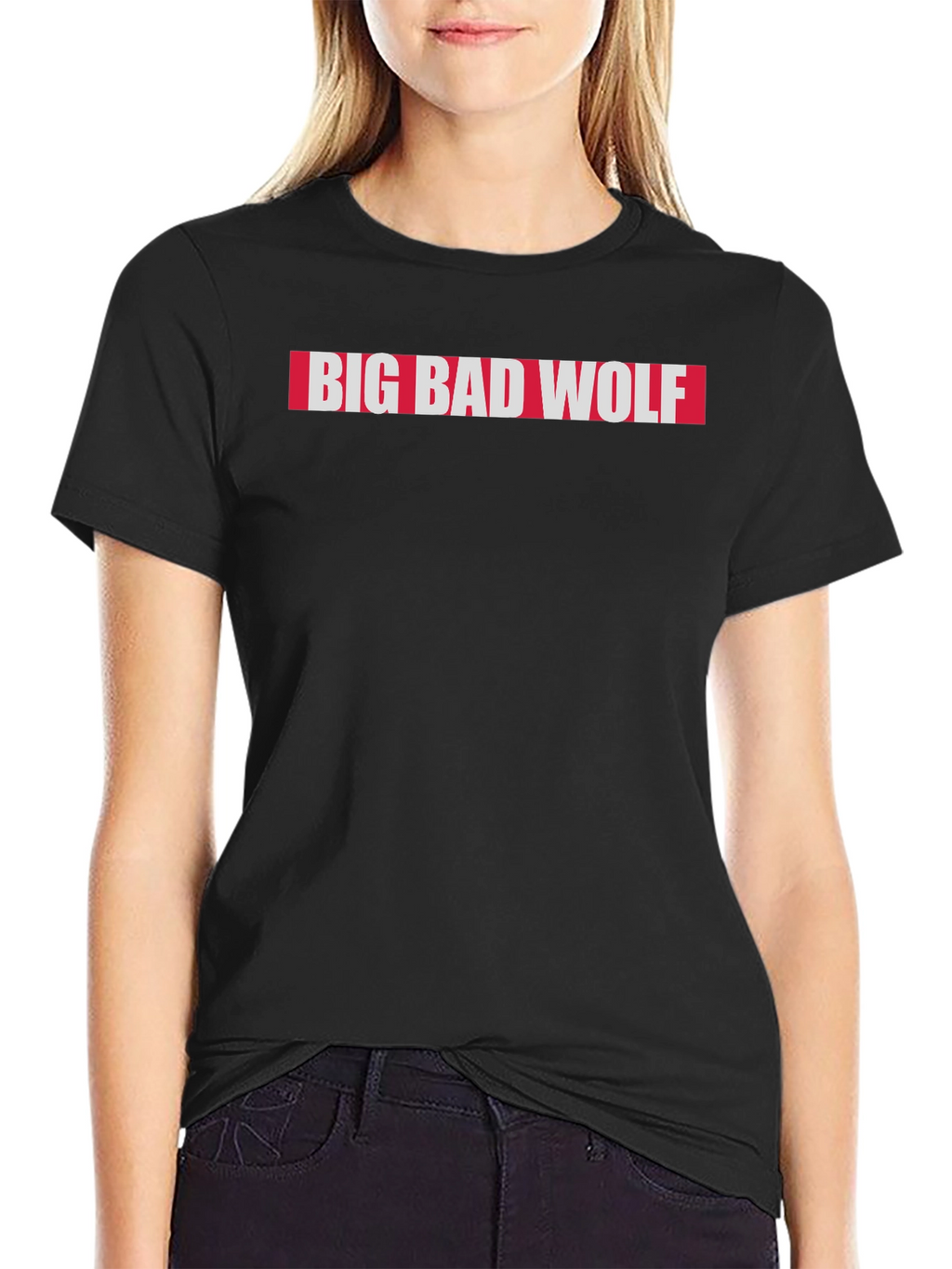 Big Bad Wolf Graphic Tee - Soft Cotton Blend
