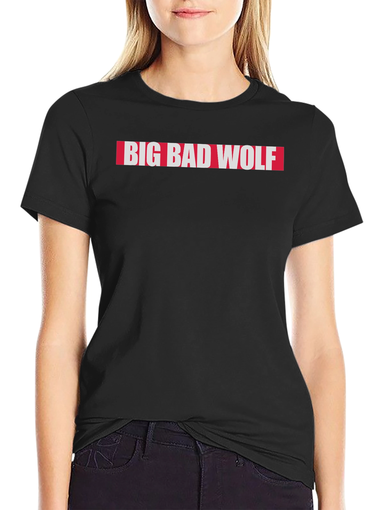 Big Bad Wolf Graphic Tee - Soft Cotton Blend