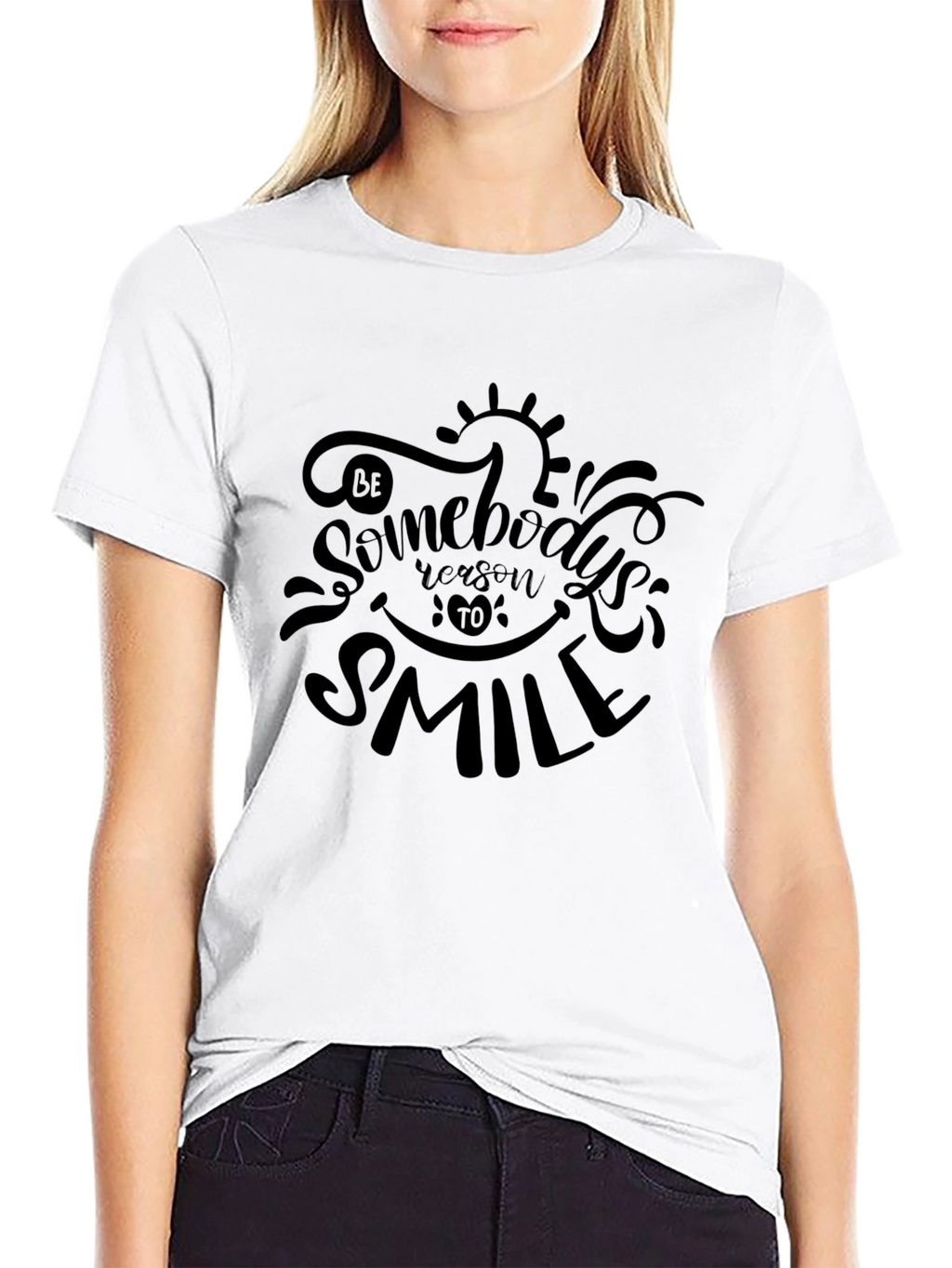 Be Somebodys Reason to Smile Graphic Tee