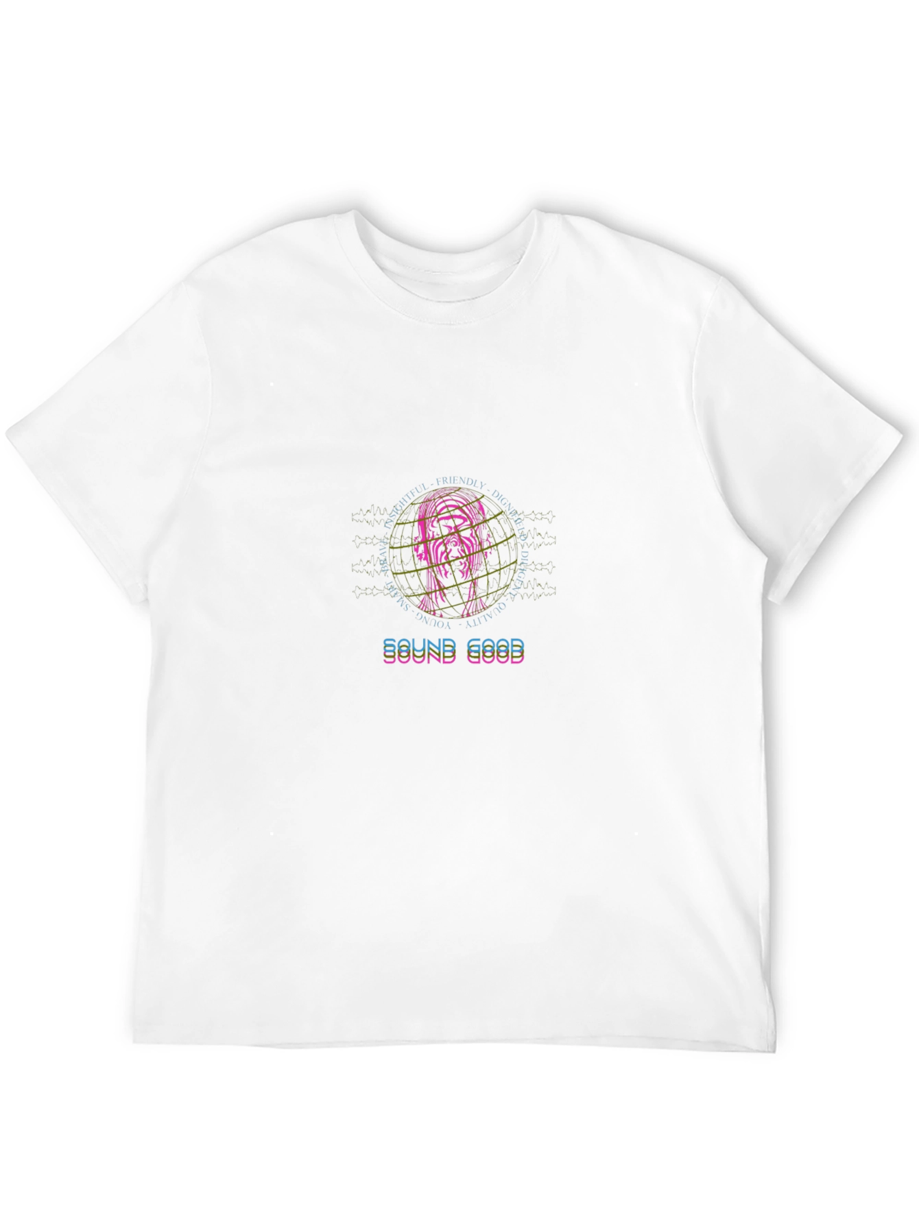 Sound Good Graphic Tee - Retro Style