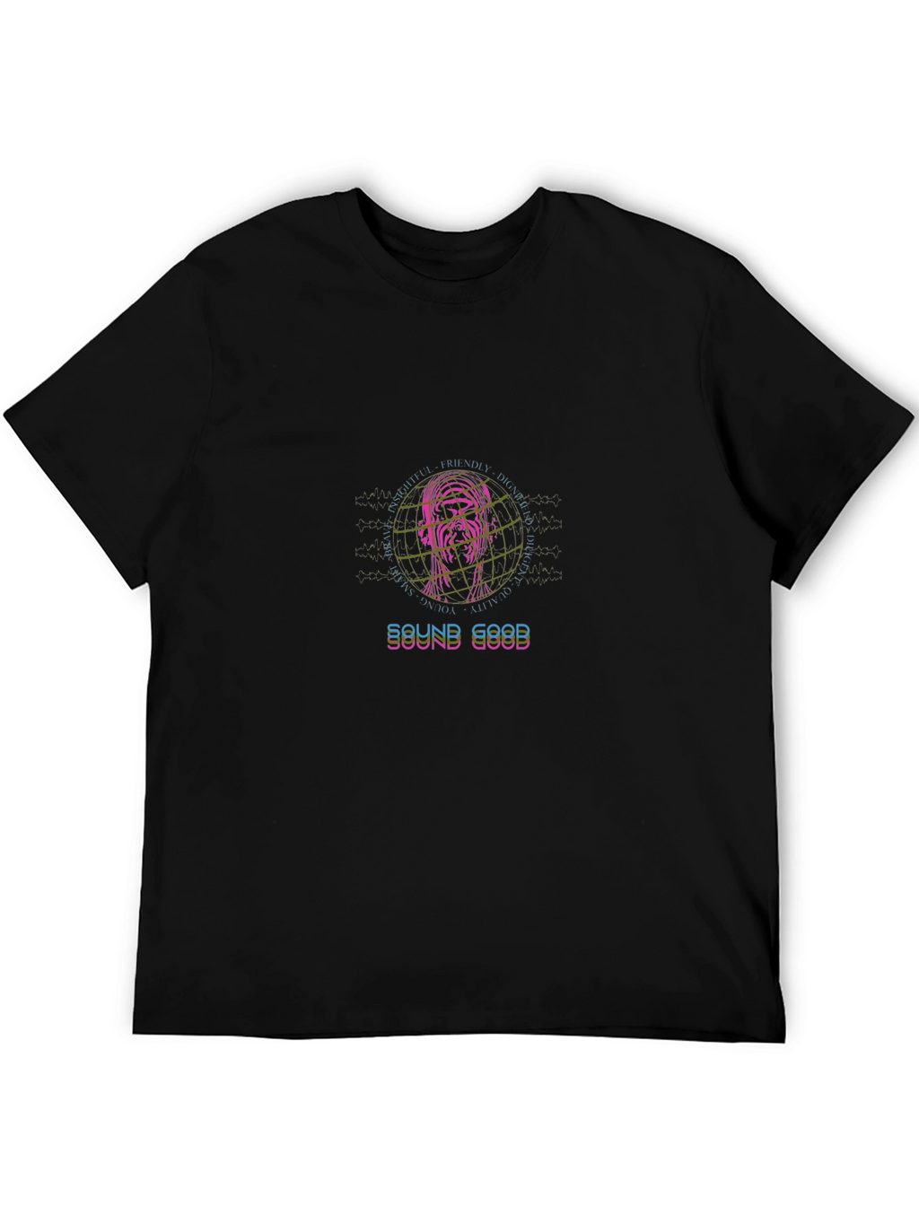 Sound Good Graphic Tee - Retro Style