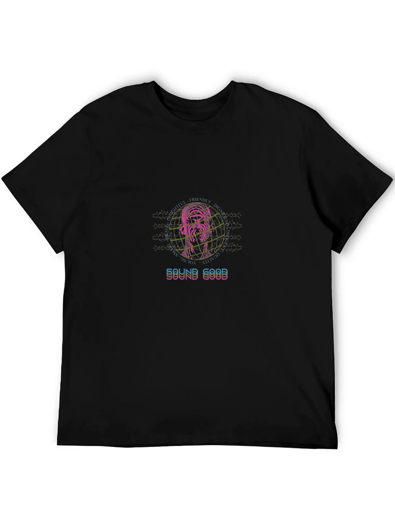 Sound Good Graphic Tee - Retro Style