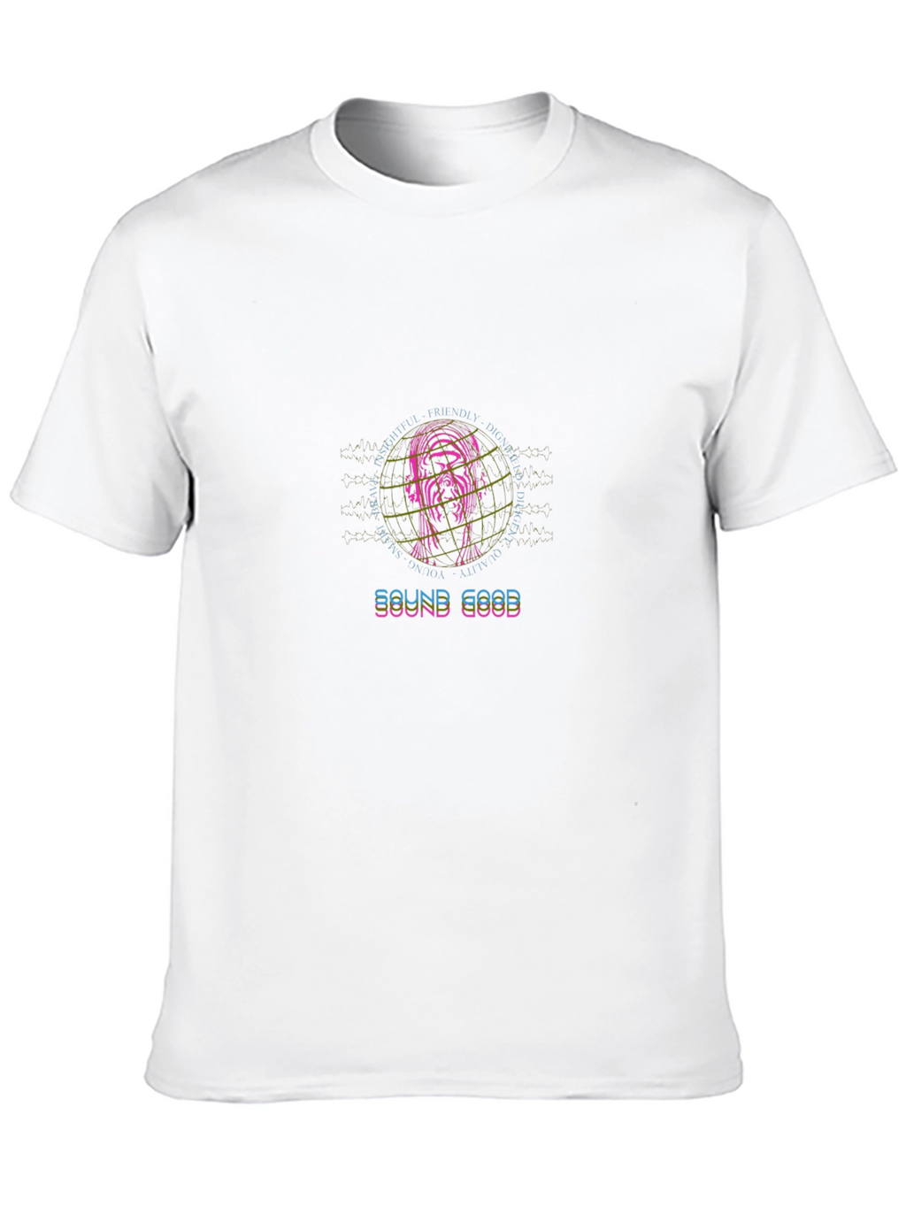 Sound Good Graphic Tee - Retro Style