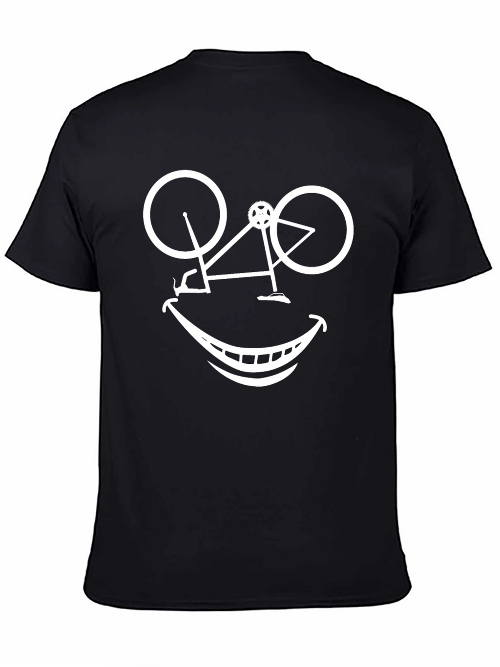 Cycling Smile Graphic T-Shirt - Unisex