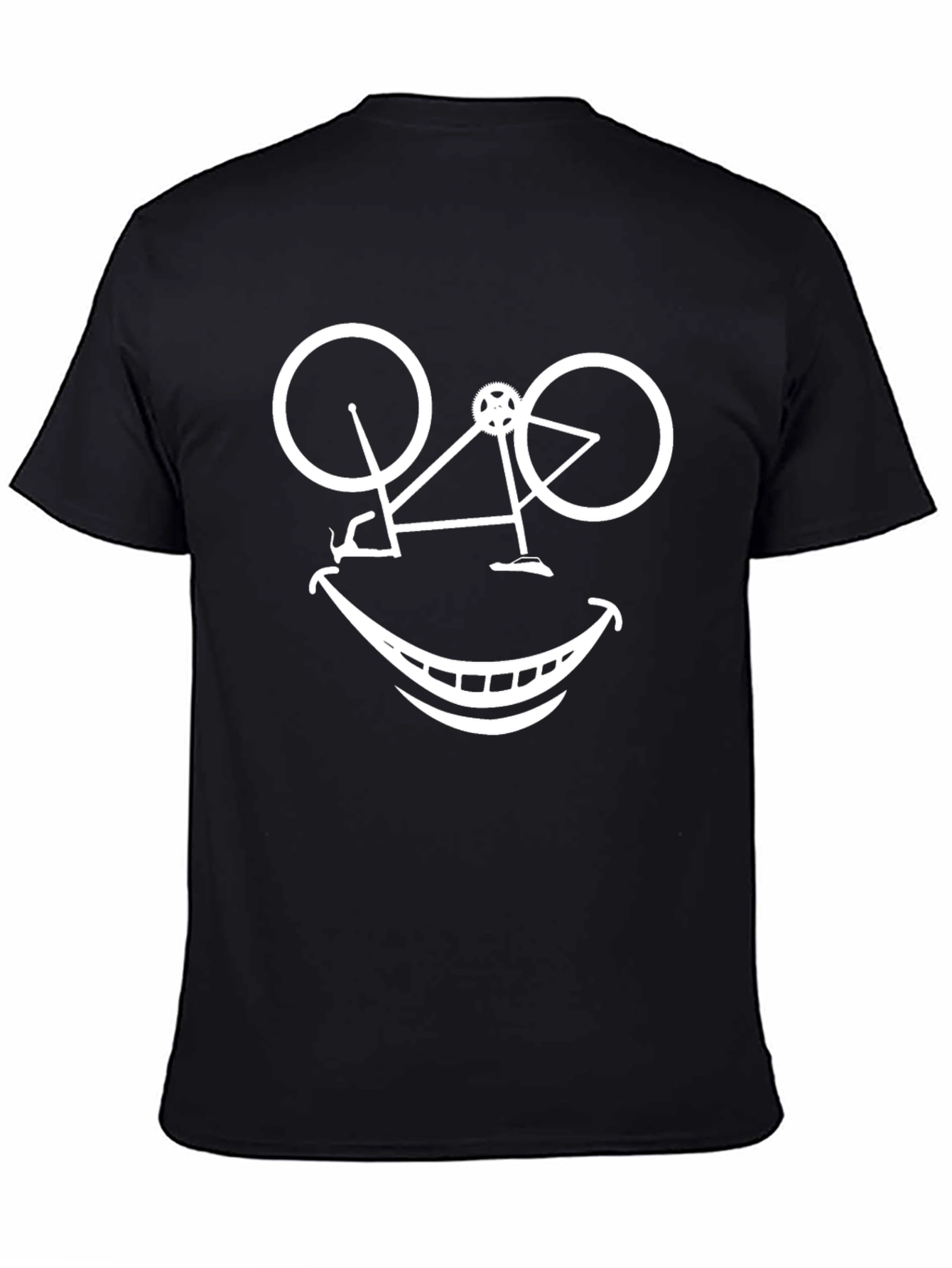 Cycling Smile Graphic T-Shirt - Unisex