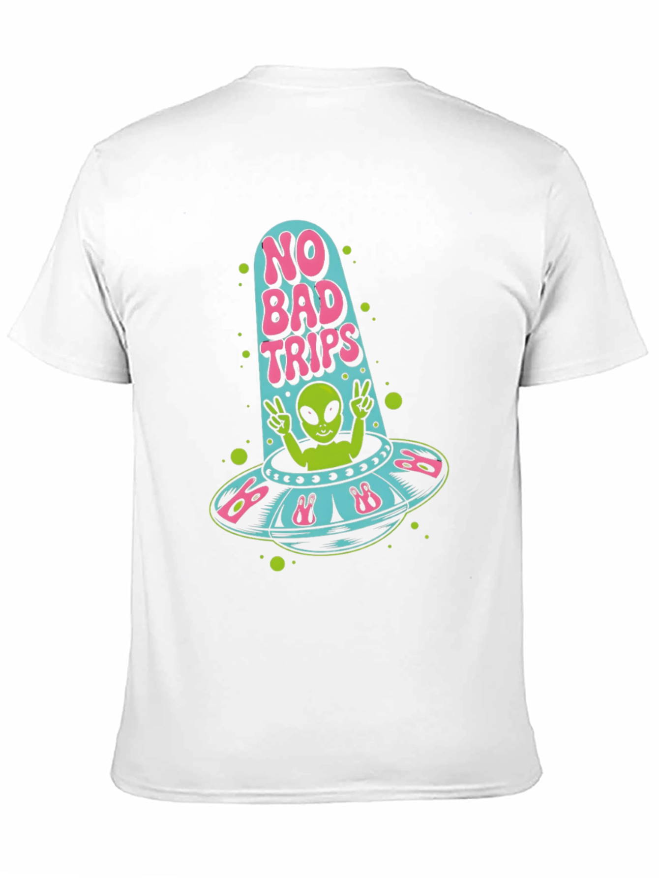 No Bad Trips Alien Graphic Tee