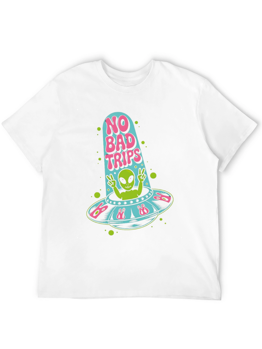 No Bad Trips Alien Graphic Tee