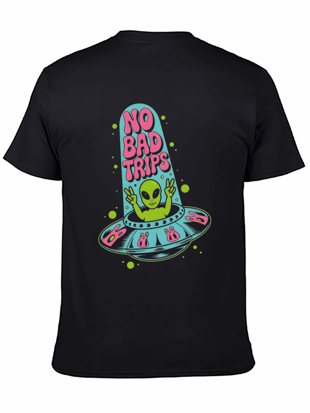 No Bad Trips Alien Graphic Tee